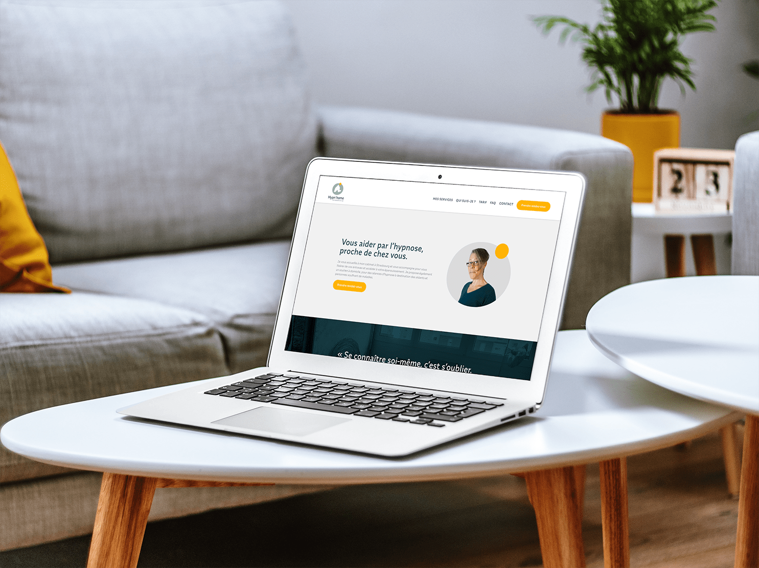 mockup desktop du site hypnhome.com
